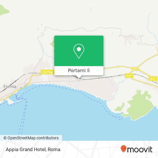 Mappa Appia Grand Hotel