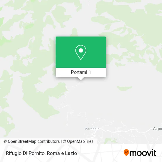 Mappa Rifugio Di Pornito