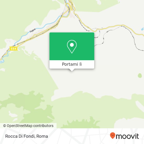 Mappa Rocca Di Fondi