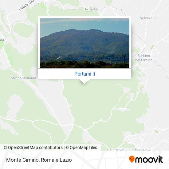 Mappa Monte Cimino