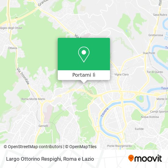 Mappa Largo Ottorino Respighi