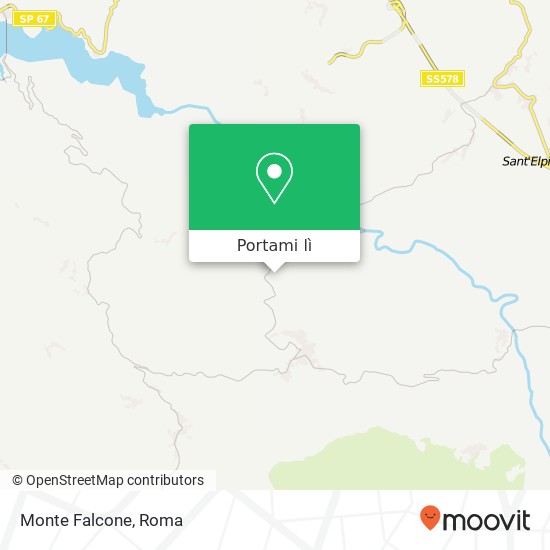 Mappa Monte Falcone