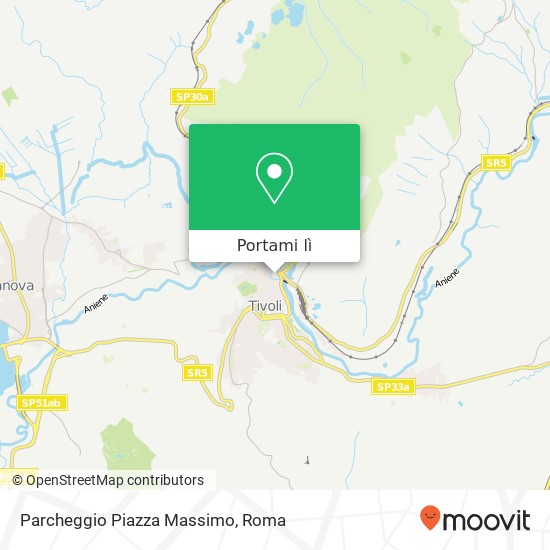 Mappa Parcheggio Piazza Massimo