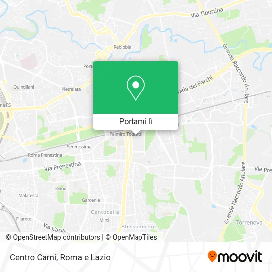 Mappa Centro Carni