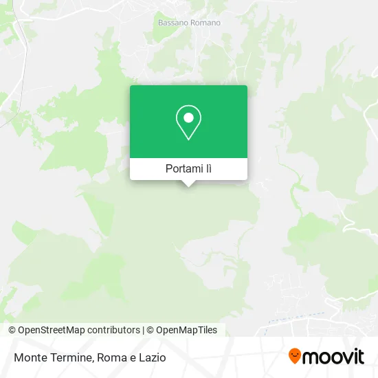 Mappa Monte Termine