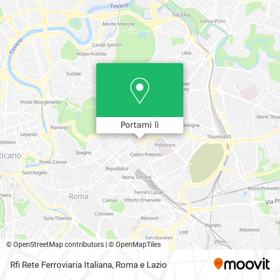 Mappa Rfi Rete Ferroviaria Italiana