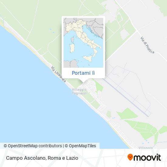 Mappa Campo Ascolano