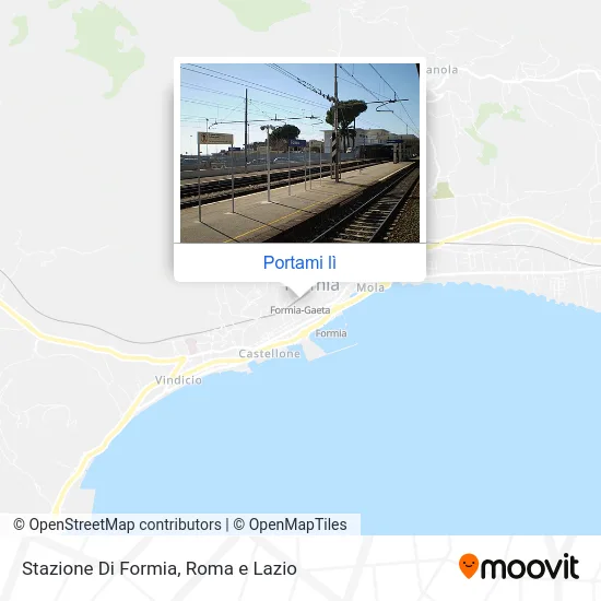 Mappa Stazione Di Formia
