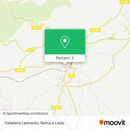 Mappa Gelateria Leonardo