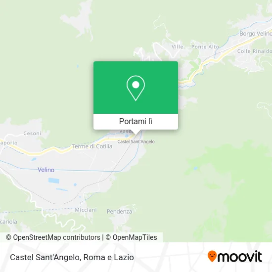 Mappa Castel Sant'Angelo