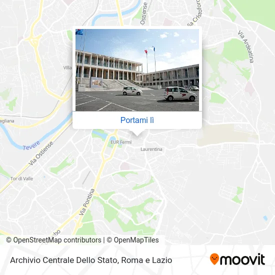Mappa Archivio Centrale Dello Stato