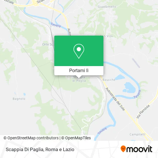 Mappa Scappia Di Paglia