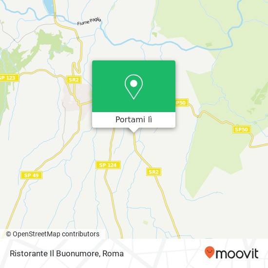 Mappa Ristorante Il Buonumore