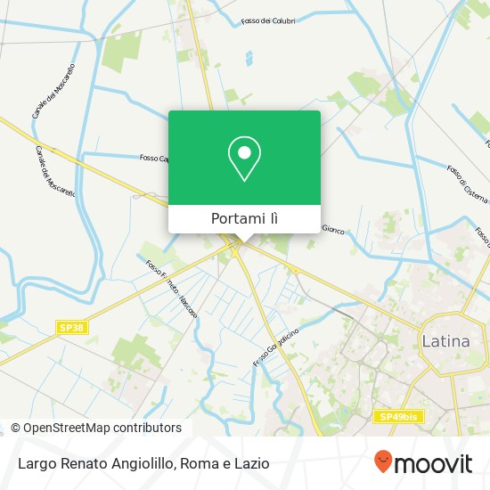 Mappa Largo Renato Angiolillo