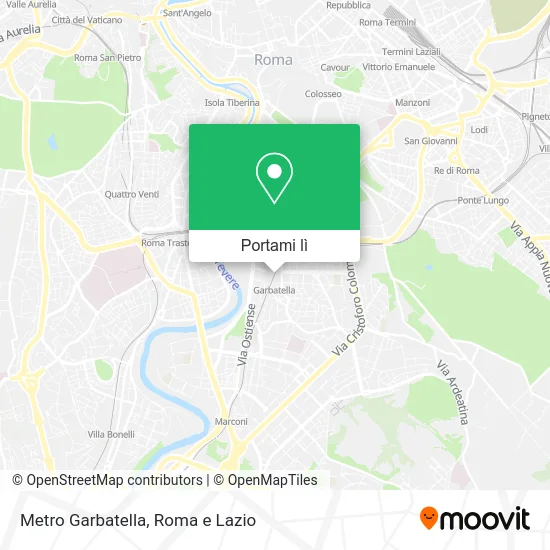 Mappa Metro Garbatella