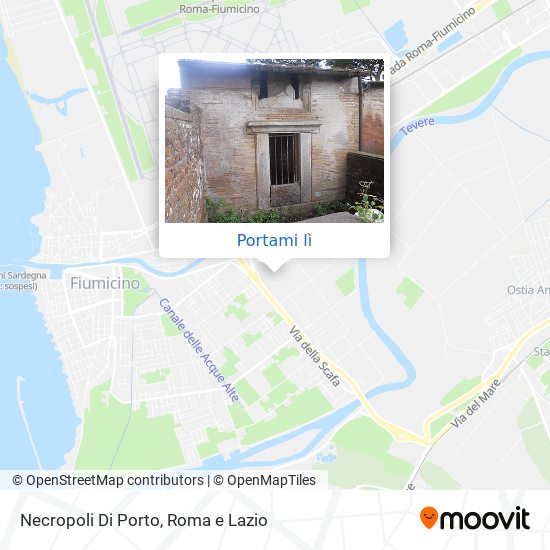 Mappa Necropoli Di Porto