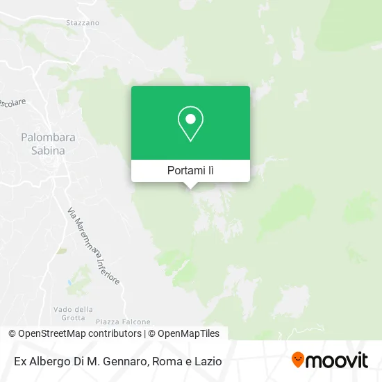 Mappa Ex Albergo Di M. Gennaro