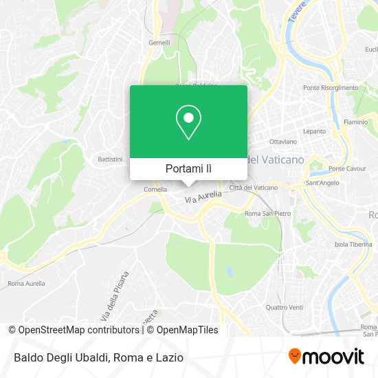 Come arrivare a Baldo Degli Ubaldi a Roma con Bus, Metro o Treno?
