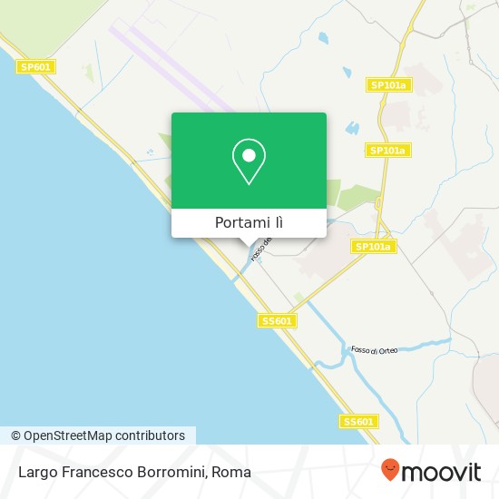 Mappa Largo Francesco Borromini