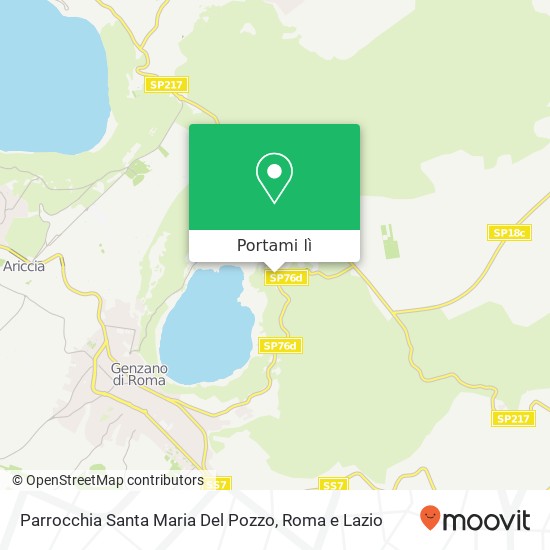 Mappa Parrocchia Santa Maria Del Pozzo