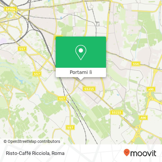 Mappa Risto-Caffé Ricciola