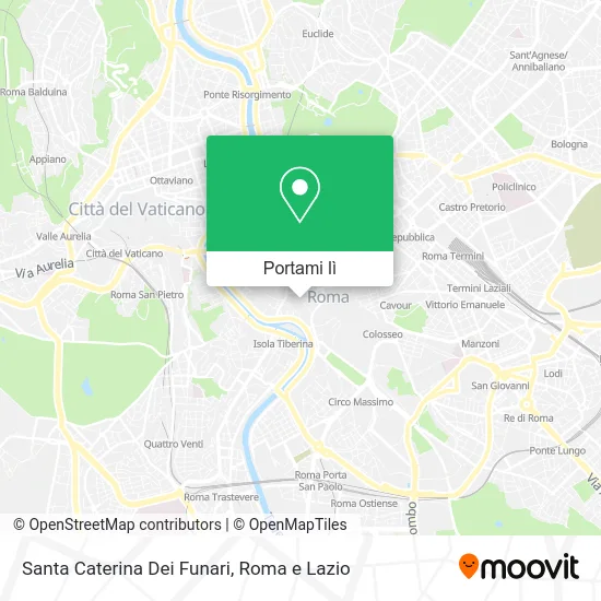 Mappa Santa Caterina Dei Funari