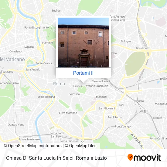 Mappa Chiesa Di Santa Lucia In Selci