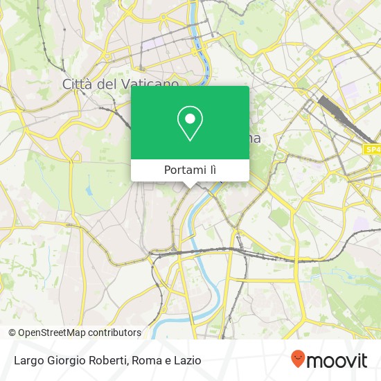 Mappa Largo Giorgio Roberti