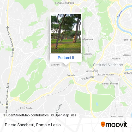 Mappa Pineta Sacchetti