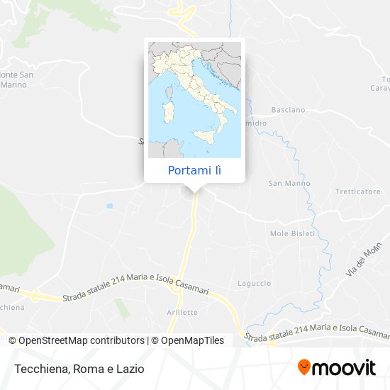 Mappa Tecchiena