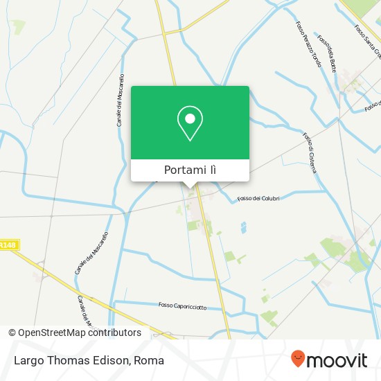 Mappa Largo Thomas Edison