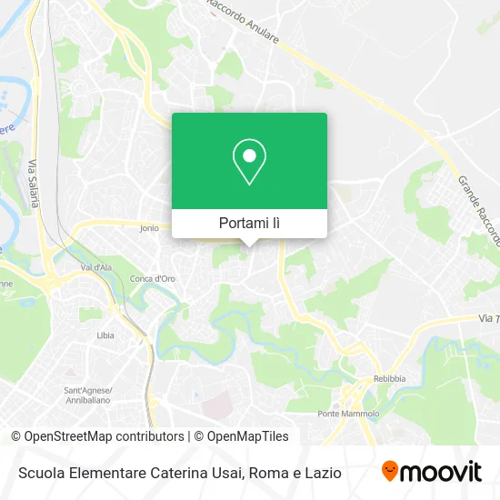 Mappa Scuola Elementare Caterina Usai