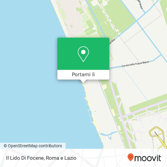 Mappa Il Lido Di Focene