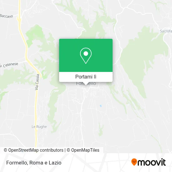 Mappa Formello