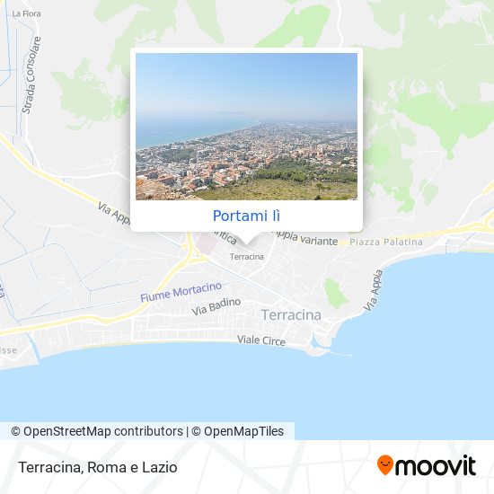 Mappa Terracina