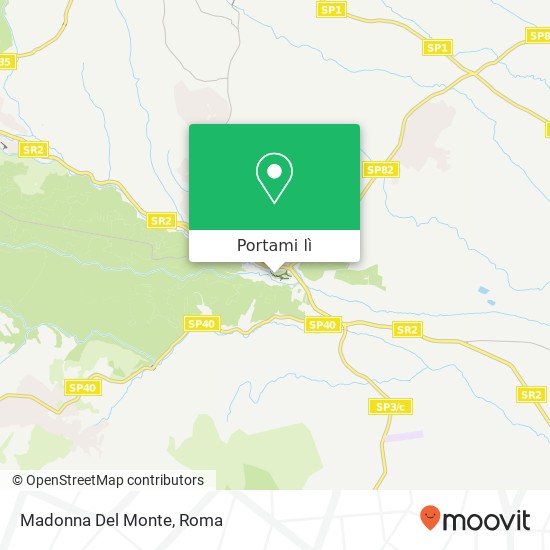 Mappa Madonna Del Monte