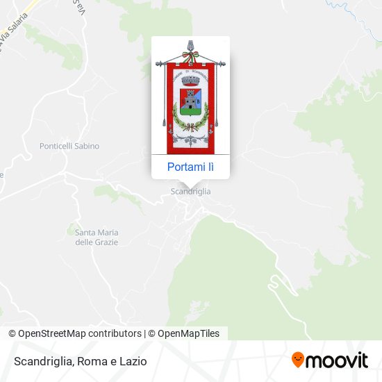 Mappa Scandriglia
