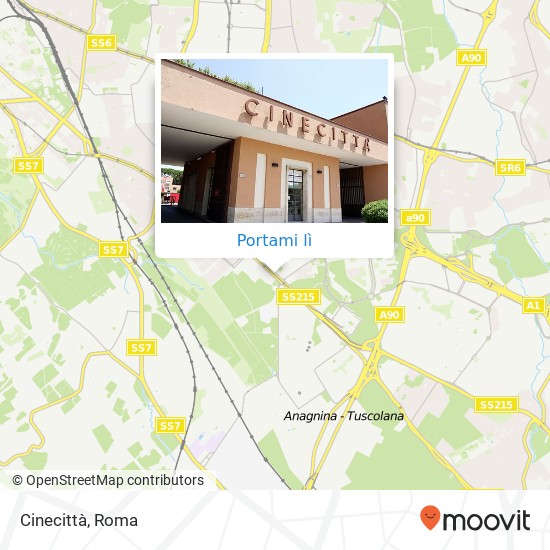 Mappa Cinecittà