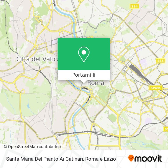 Mappa Santa Maria Del Pianto Ai Catinari