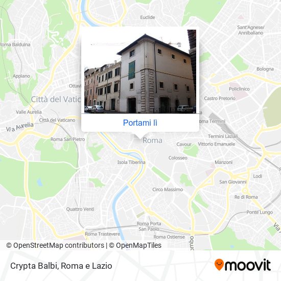 Mappa Crypta Balbi