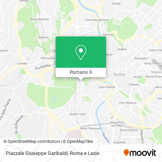 Mappa Piazzale Giuseppe Garibaldi