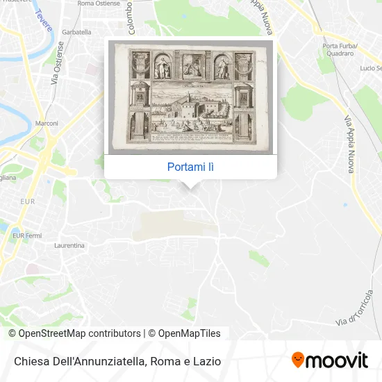 Mappa Chiesa Dell'Annunziatella