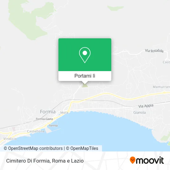 Mappa Cimitero Di Formia