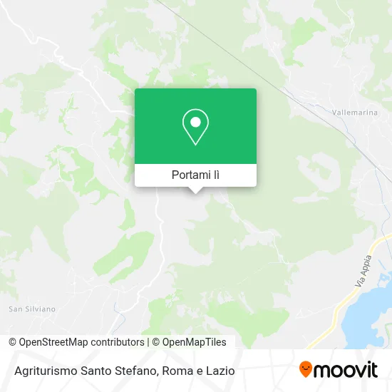 Mappa Agriturismo Santo Stefano