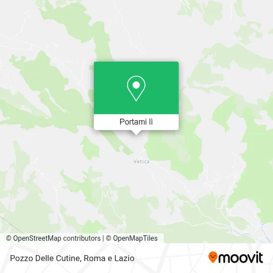 Mappa Pozzo Delle Cutine