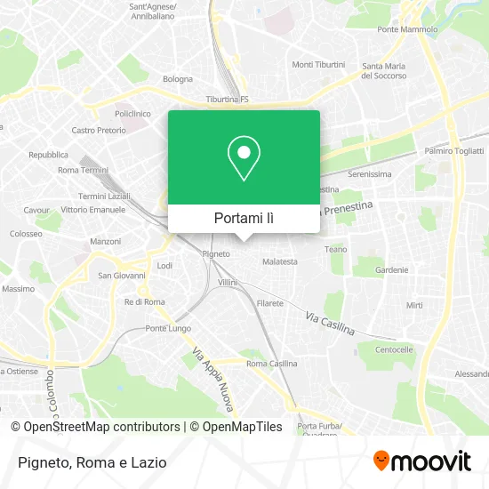 Mappa Pigneto