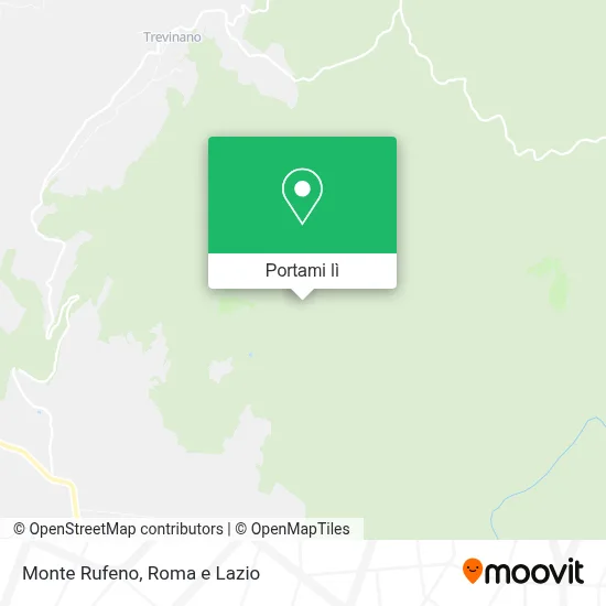 Mappa Monte Rufeno