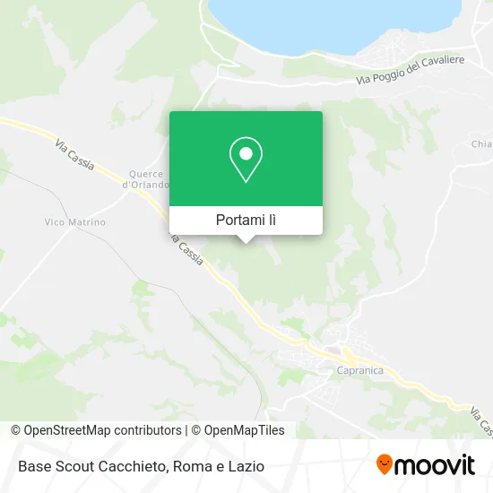 Mappa Base Scout Cacchieto