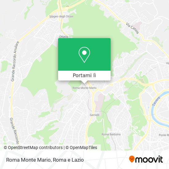 Mappa Roma Monte Mario