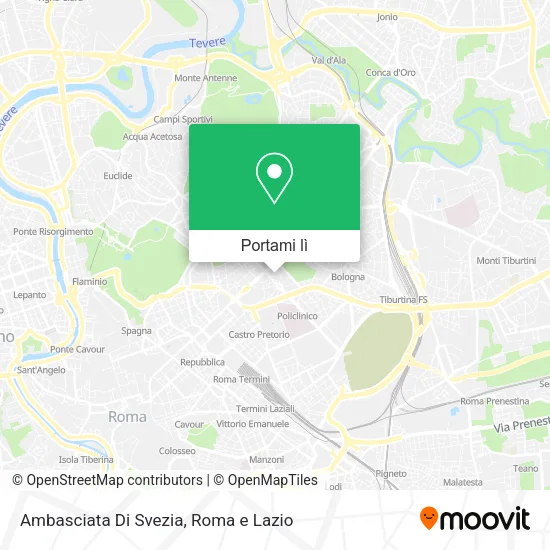 Mappa Ambasciata Di Svezia